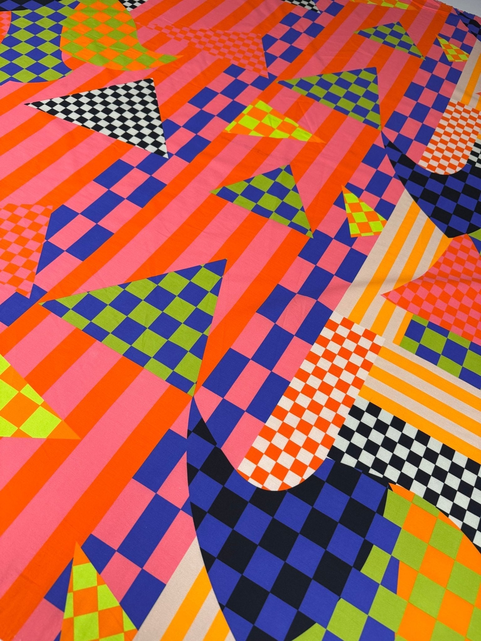 Geometric Fabric - Whotex Fabrics London