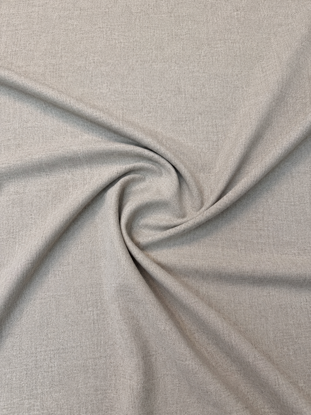 Stone Grey Cotton Linen Fabric by the Metre