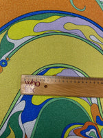 Abstract Paisley Lurex Fabric by the Metre - Whotex Fabrics London