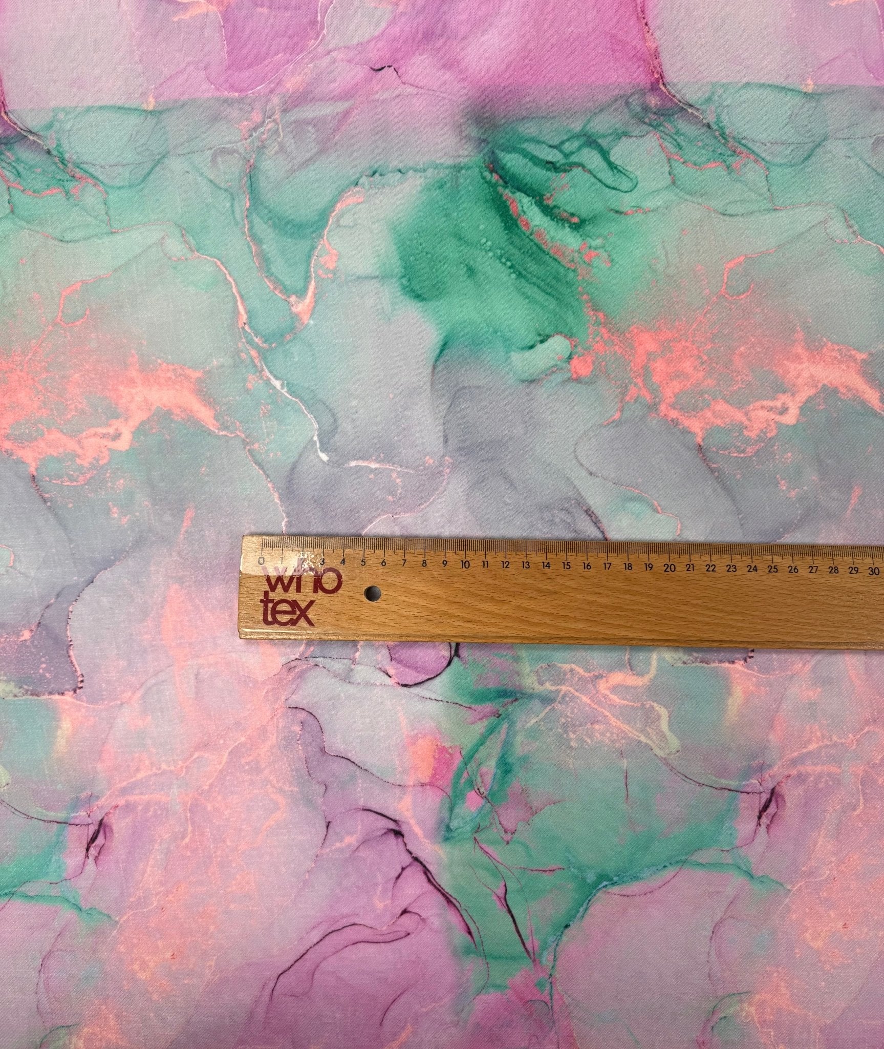 Abstract Print Linen Fabric by the Metre - Whotex Fabrics London