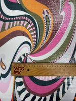 Abstract Retro Sequin Fabric by the Metre - Whotex Fabrics London