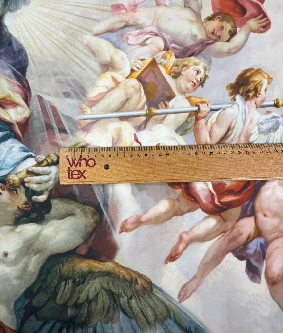 Angel Dome Pattern Fabric by the Metre - Whotex Fabrics London