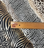 Animal Print Satin Fabric by the Metre - Whotex Fabrics London