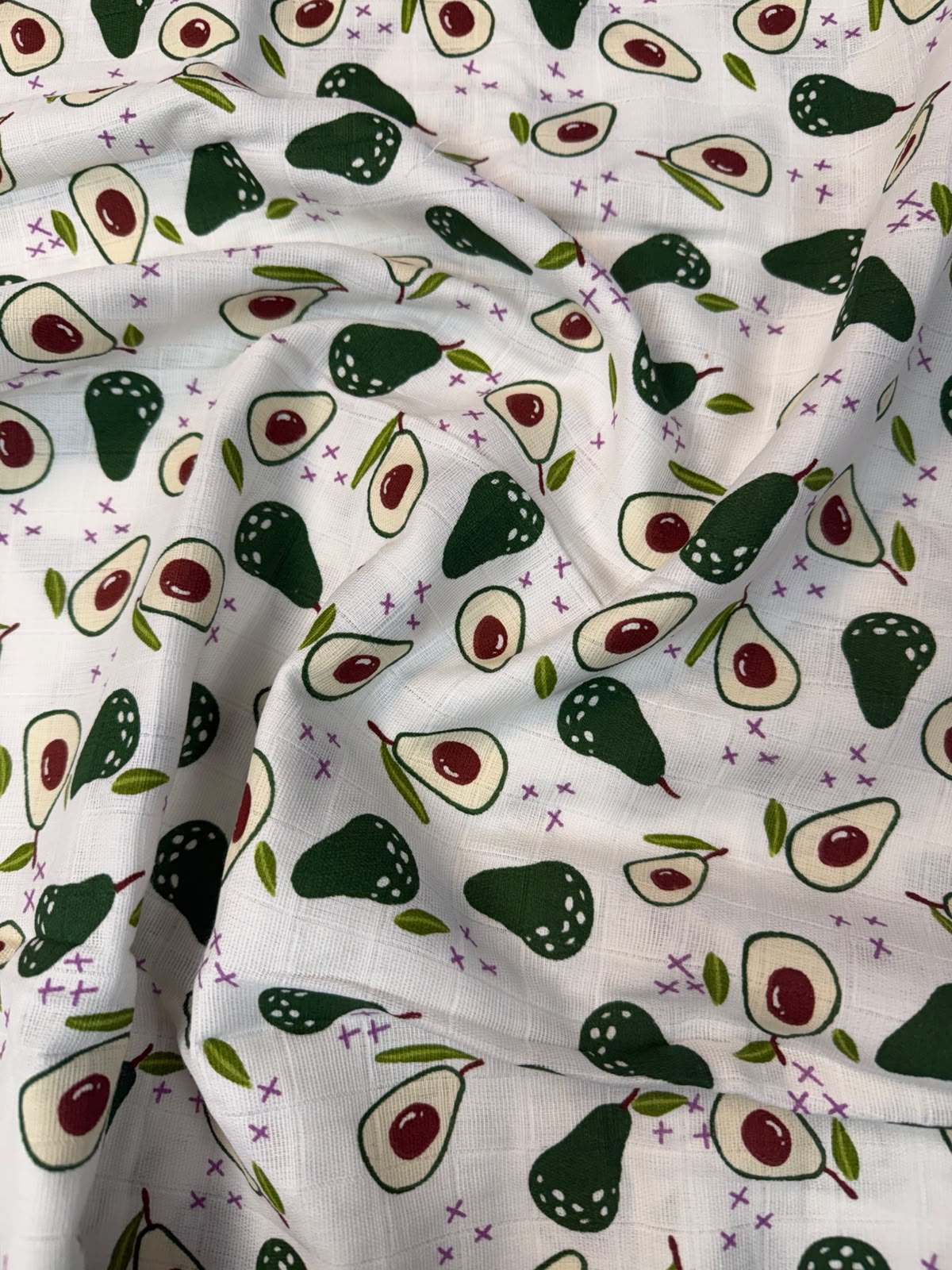 Avocado Poly Linen Fabric by the Metre - Whotex Fabrics London