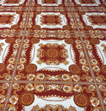 Baroque Chain Print Crepe Fabric by the Metre - Whotex Fabrics London