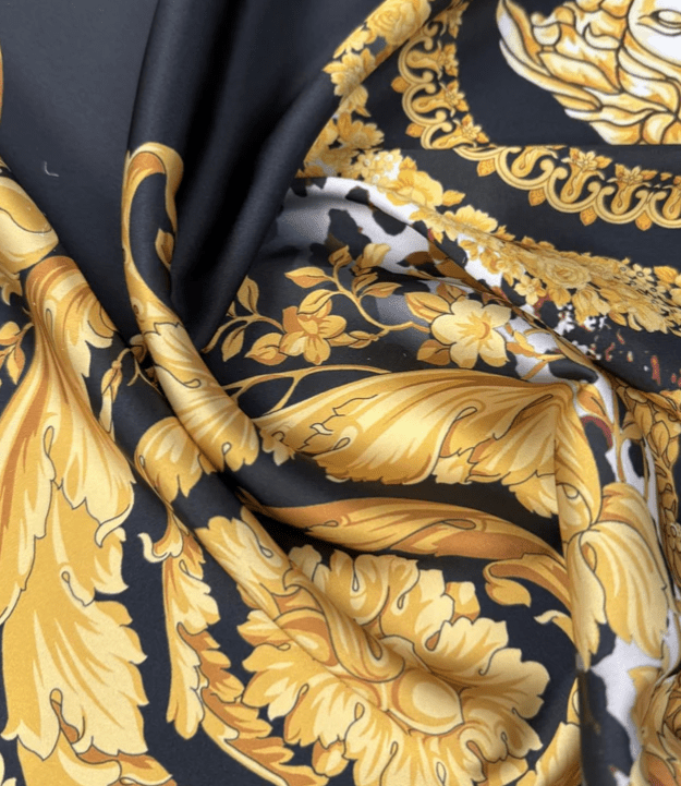 Baroque Leopard Fabric Sold by the Metre - Whotex Fabrics London