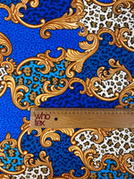 Baroque Leopard Print Fabric by Metre - Whotex Fabrics London