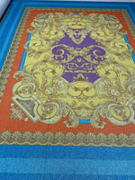Baroque Panel Lurex Fabric by the Metre - Whotex Fabrics London
