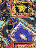 Baroque Pattern Fabric, Patchwork Design Fabric By The Yard - Whotex Online Fabric Store