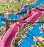 Baroque Pink Fabric by the Metre - Whotex Fabrics London