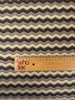 Beige Black Mesh Fabric by the Metre - Whotex Fabrics London