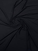 Black Modal Stretch Fabric by the Metre - Whotex Fabrics London