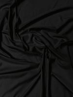 Black Soft Stretch Viscose Jersey Fabric - Whotex Fabrics London