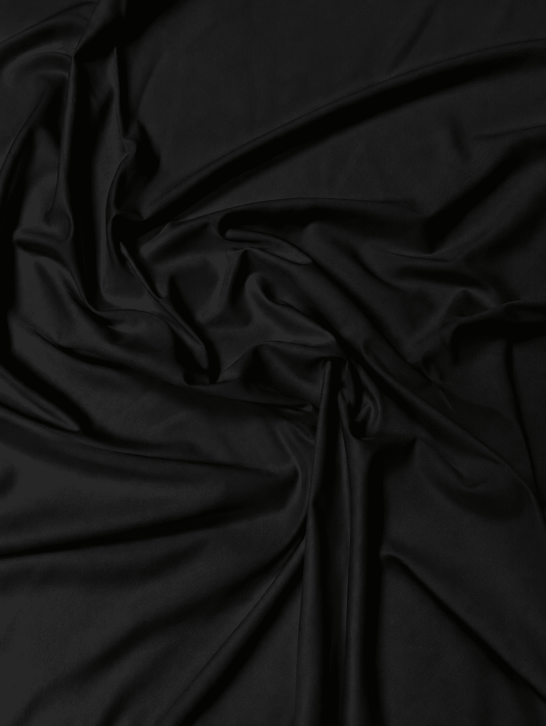 Black Soft Stretch Viscose Jersey Fabric - Whotex Fabrics London