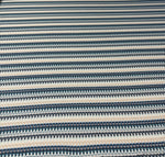 Blue Beige Metallic Mesh Fabric by the Metre - Whotex Fabrics London