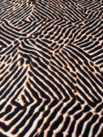 Brown Black Animal Print Upholstery Fabric by the Metre - Whotex Fabrics London