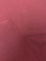 Burgundy Cotton Stretch Sweatshirt Jersey Fabric by the Metre - Whotex Fabrics London