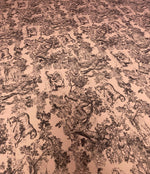 Camel Wild Forest Pattern Fabric – Multiple Fabric Options, Sold by Metre - Whotex Online Fabric Store