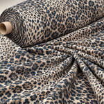 Classic Leopard Print Fashion Fabric by the Metre - Whotex Fabrics London