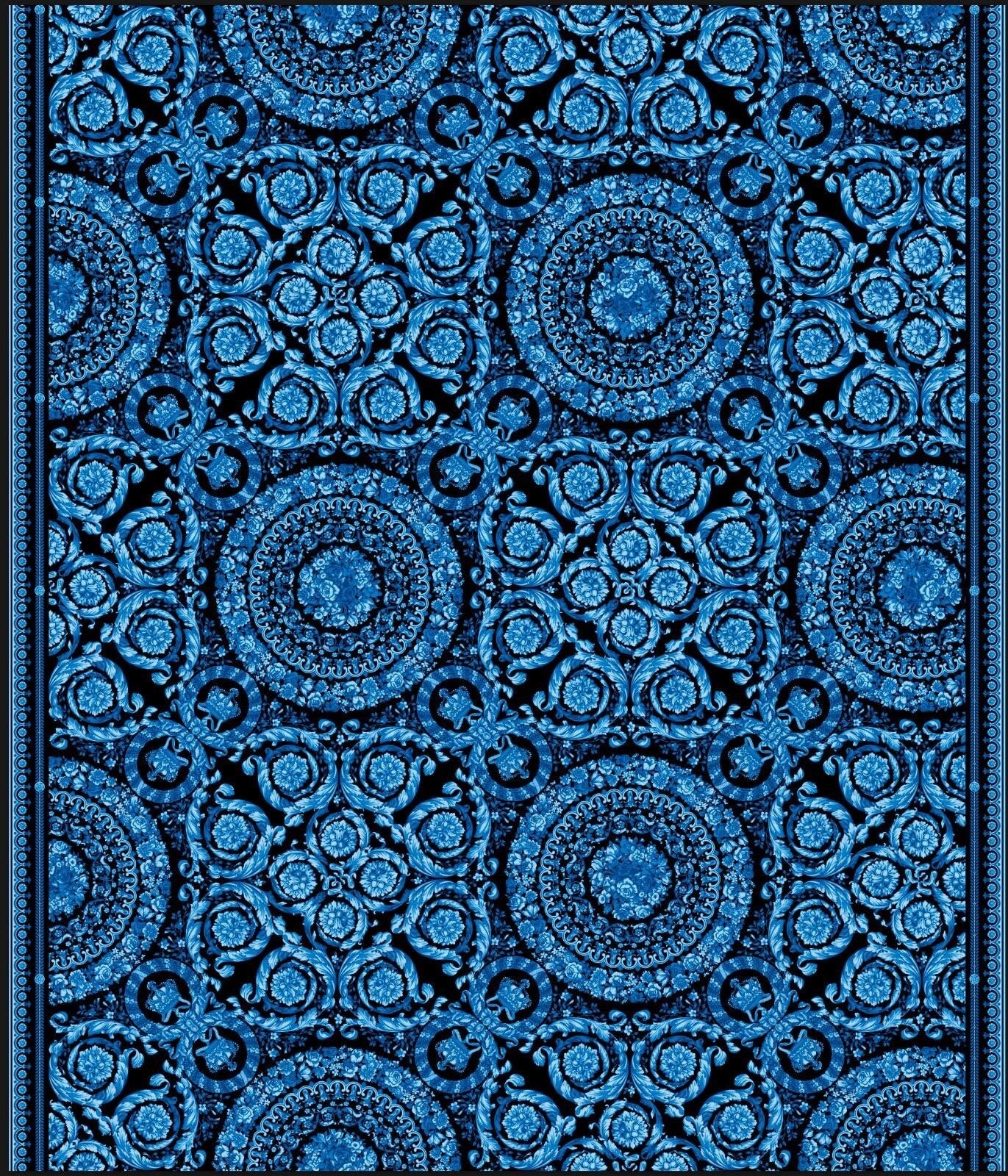Colorful Baroque Pattern Fabric - Whotex Online Fabric Store