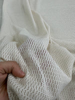 Cotton Fish net Mesh Fabric, %100 Cotton Off - white Mesh Fabric - Whotex Online Fabric Store