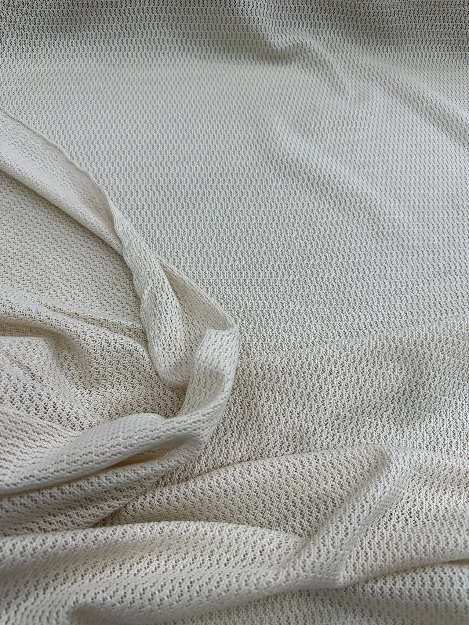 Cotton Fish net Mesh Fabric, %100 Cotton Off - white Mesh Fabric - Whotex Online Fabric Store