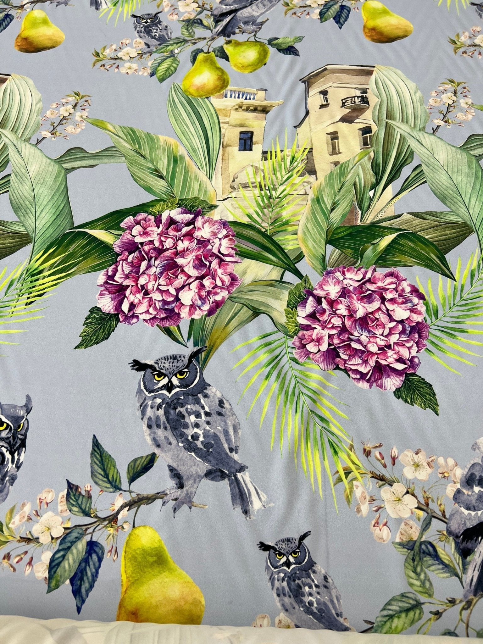 Crepe Fabric, Parrot Print Fabric - Whotex Online Fabric Store