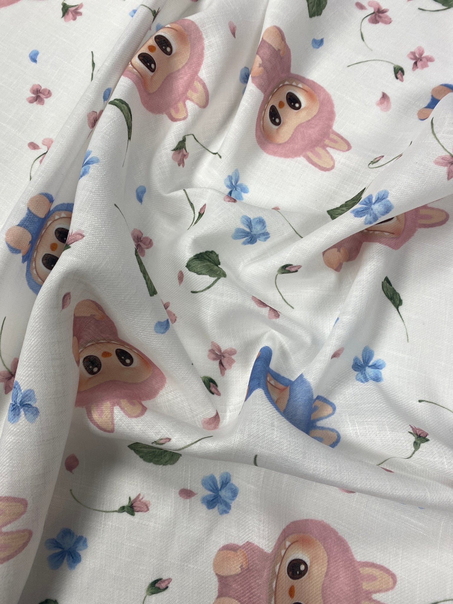 Cute Cartoon Animal Print Fabric Sold by Metre - Whotex Fabrics London