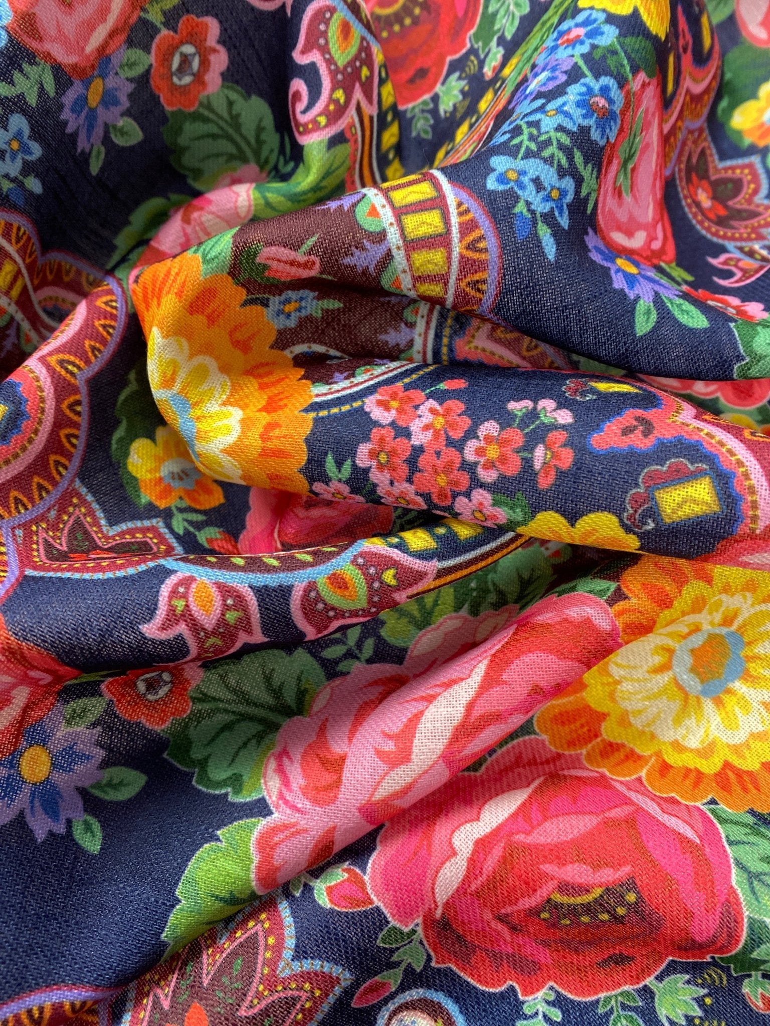 Ethnic Patterned Fabric by Metre - Whotex Fabrics London