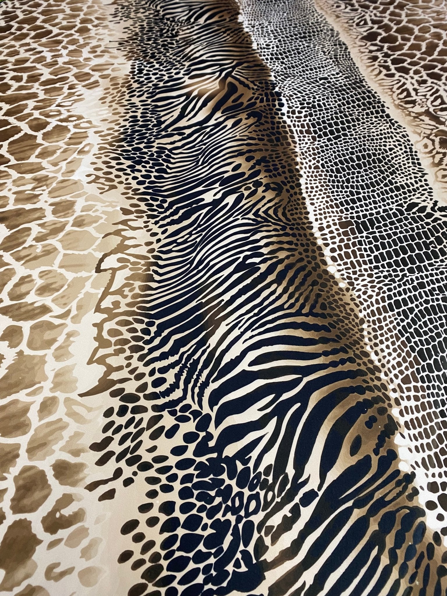 Exotic Animal Print Fabric by Metre - Whotex Fabrics London