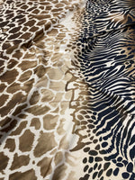 Exotic Animal Print Fabric by Metre - Whotex Fabrics London