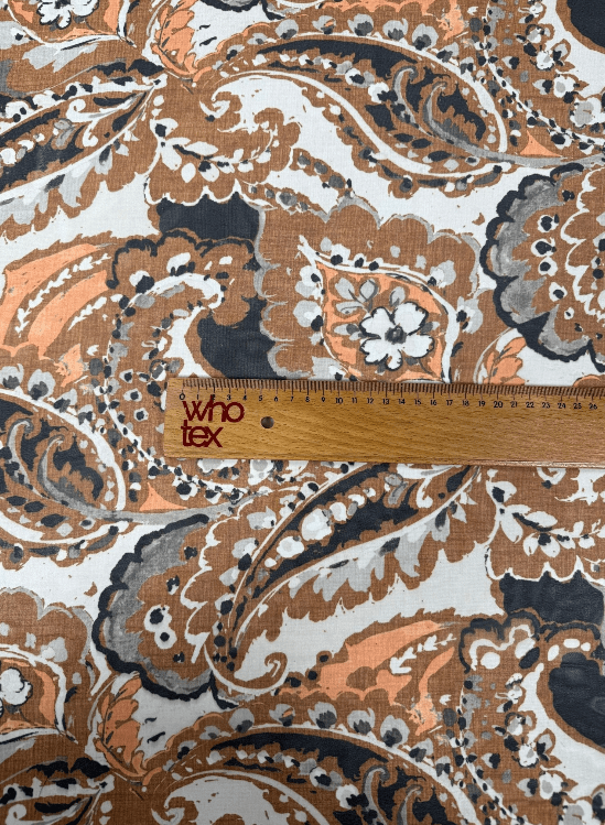 Floral Print Chiffon Fabric by the Metre - Whotex Fabrics London