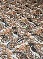 Floral Print Chiffon Fabric by the Metre - Whotex Fabrics London