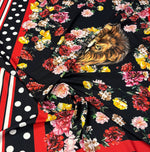Floral Print Fabric by Metre - Whotex Fabrics London