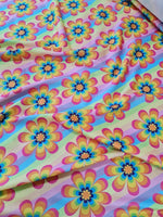 Flowers Pattern Fabric, Rainbow Color Fabric - Whotex Online Fabric Store