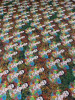 Frida Inspired Lurex Fabric by the Metre - Whotex Fabrics London