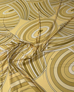 Geometric Print Spandex Fabric by the Metre - Whotex Fabrics London