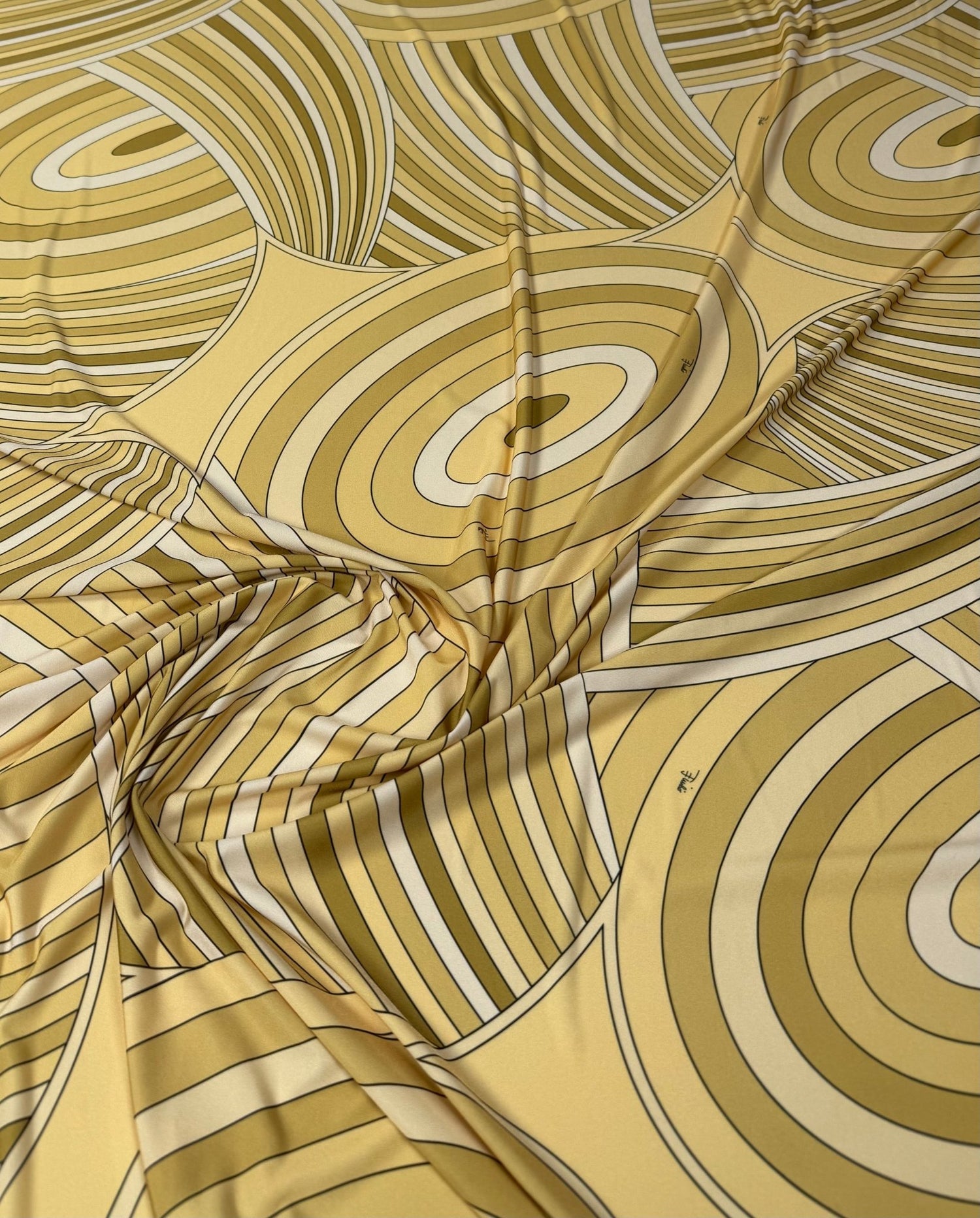 Geometric Print Spandex Fabric by the Metre - Whotex Fabrics London