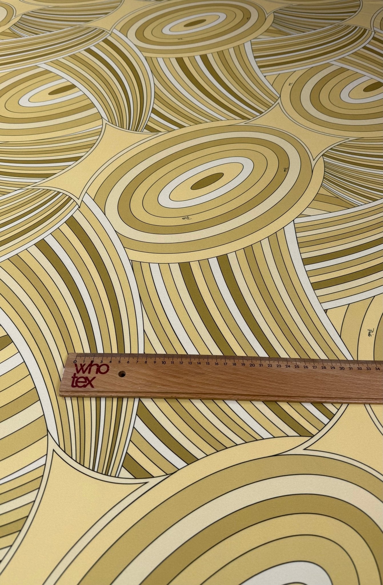 Geometric Print Spandex Fabric by the Metre - Whotex Fabrics London