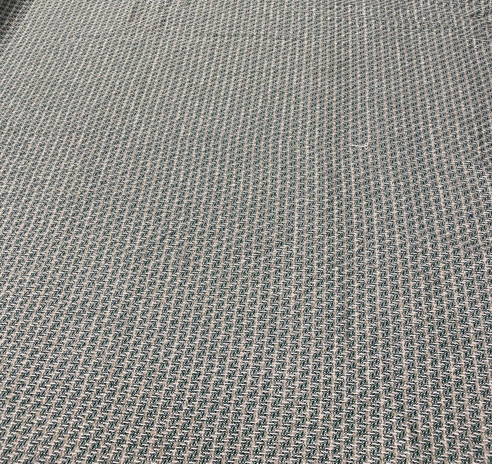 Green Textured Tweed Wool Fabric by the Metre - Whotex Fabrics London