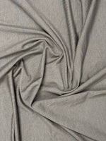 Grey Modal Stretch Fabric by the Metre - Whotex Fabrics London