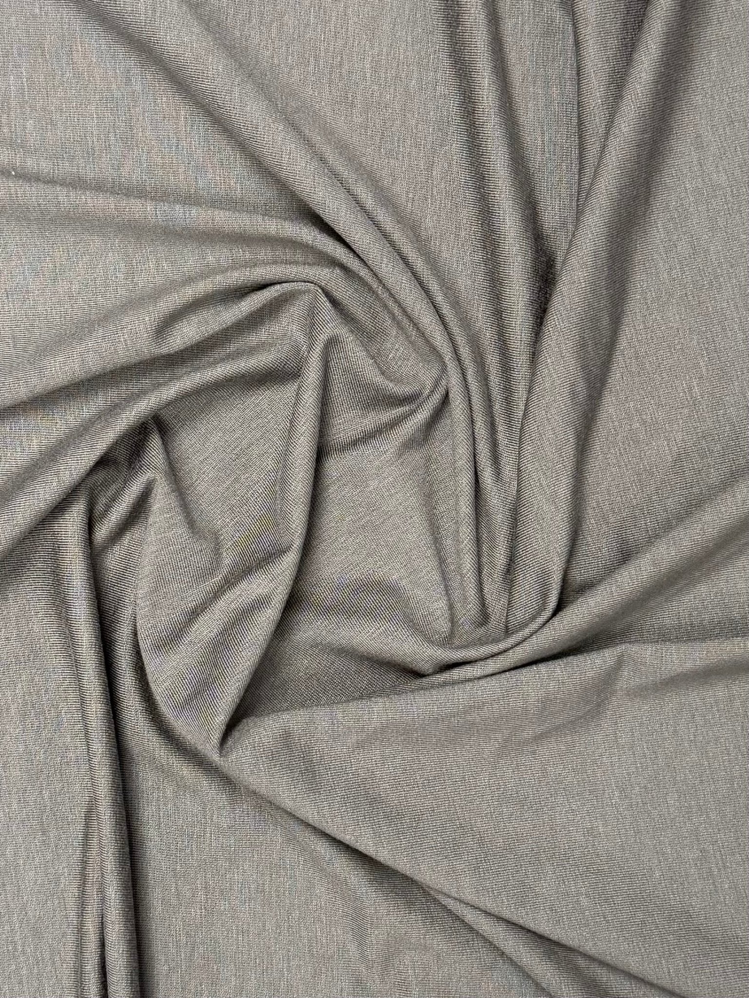 Grey Modal Stretch Fabric by the Metre - Whotex Fabrics London
