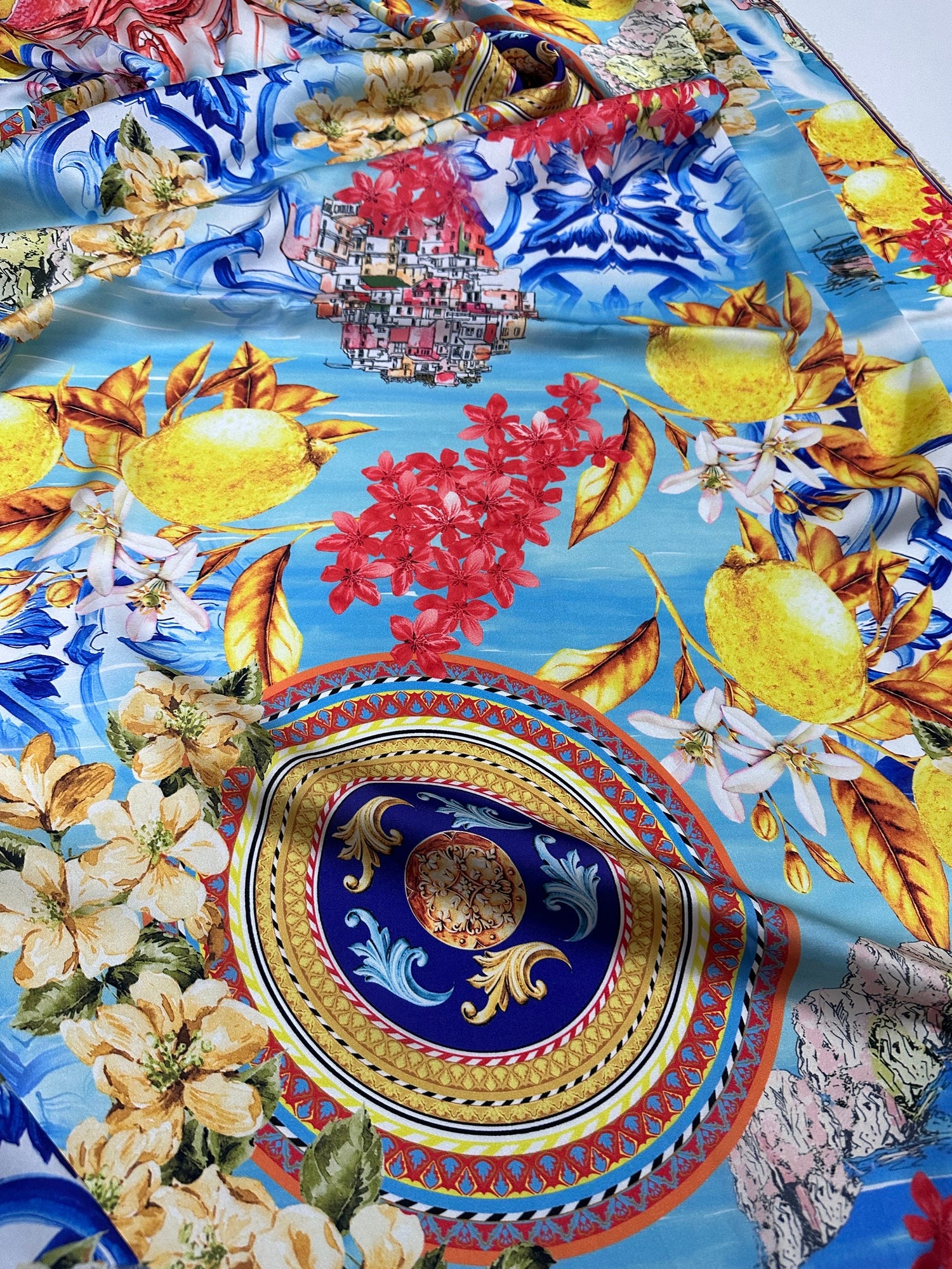 Majolica Sicilian Print Fabric