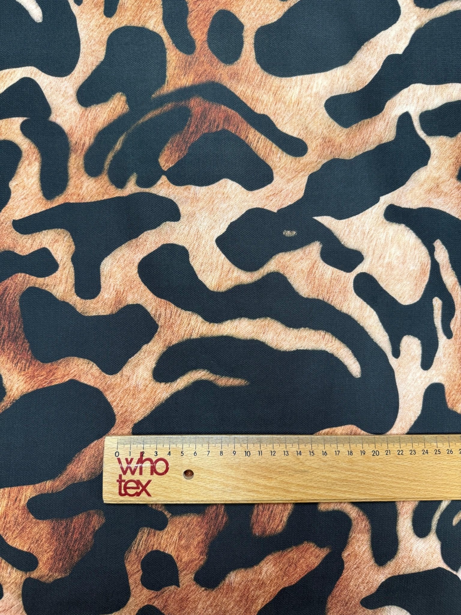 Leopard Pattern Upholstery Fabric by the Metre - Whotex Fabrics London