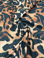 Leopard Pattern Upholstery Fabric by the Metre - Whotex Fabrics London