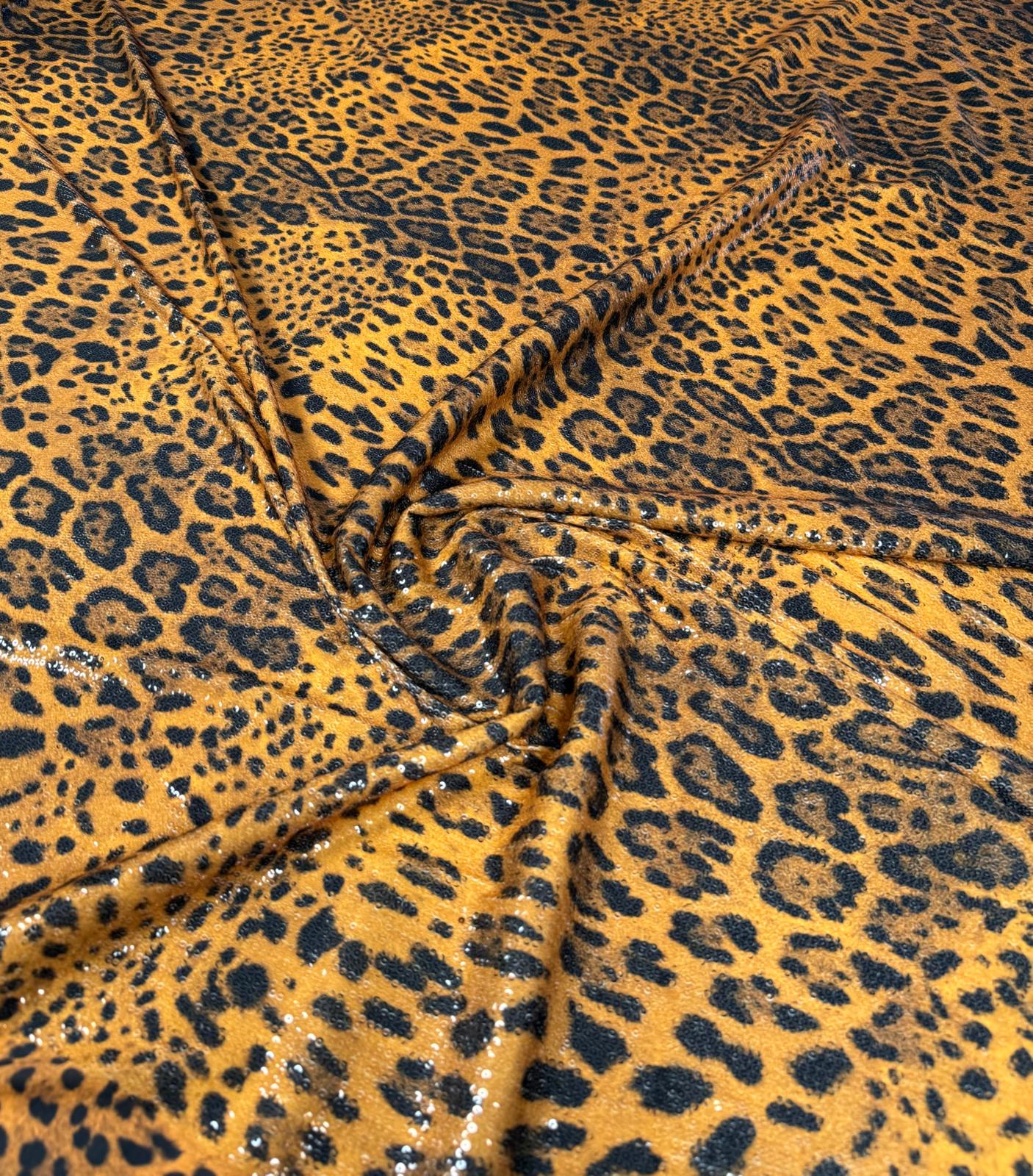 Leopard Print Fabric for Dresses & Fashion - Whotex Fabrics London