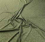 Leopard Print Lurex Fabric - Stretch 4 - Way Material - Whotex Fabrics London