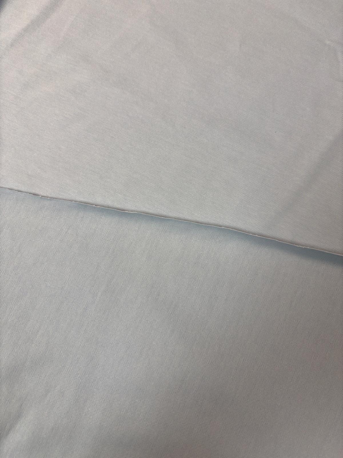 Light Blue Cotton Stretch Sweatshirt Jersey Fabric by the Metre - Whotex Fabrics London