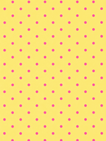 Lime Green with Pink Polka Dot Satin Fabric by the Metre - Whotex Fabrics London