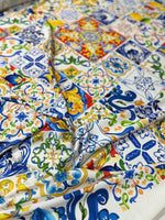 Majolica Pattern Fabric Fabric - Whotex Online Fabric Store